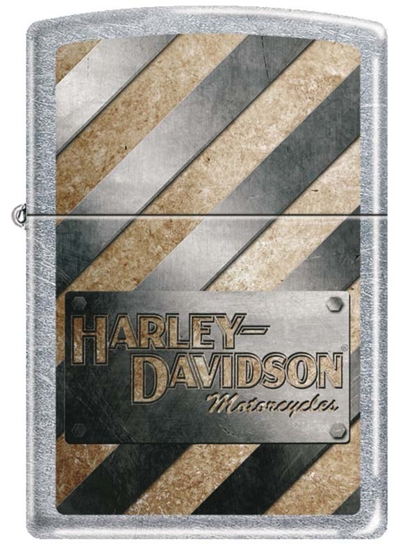 Зажигалка Zippo 207 HD METAL STRIPED