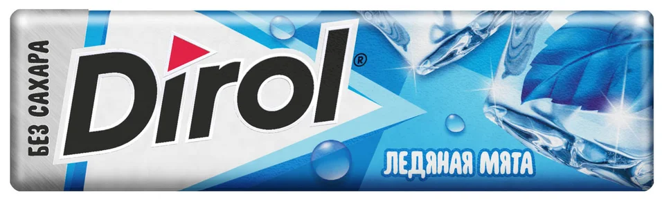 Жевательная резинка Dirol Ледяная мята (13,6г)