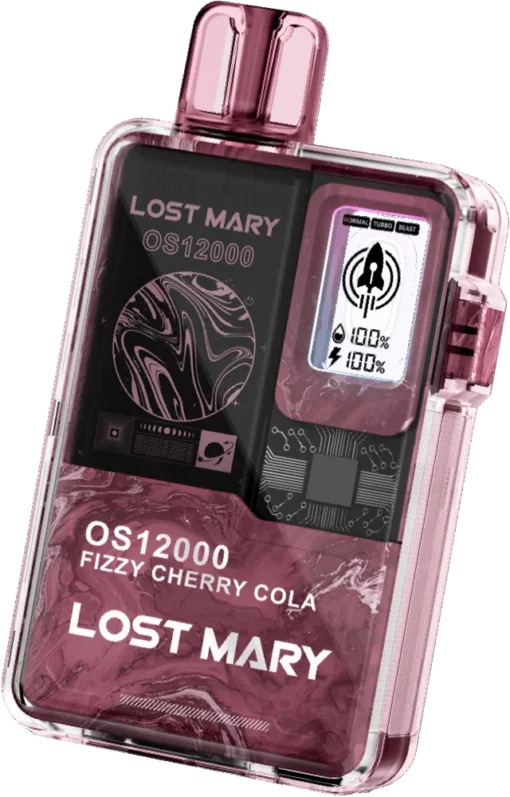 POD Система LOST MARY OS 12000 Вишня Лайм лёд(Cherry Lime Ice)