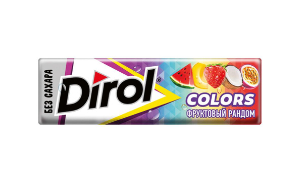 Жевательная резинка Dirol Фруктовый рандом