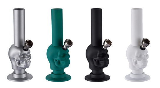 Трубка курительная пластик MINI SKULL 506172