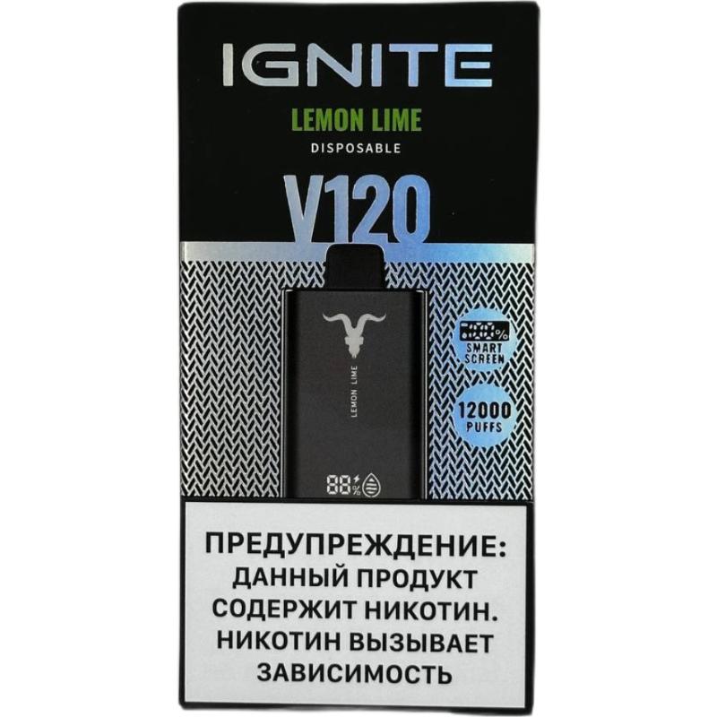 POD Система IGNITE V120 NEW - Green Apple Ice