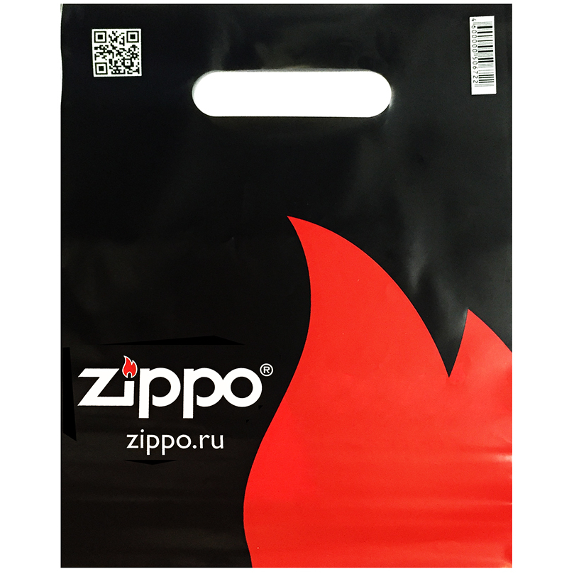 Пакет ZIPPO черный п/э