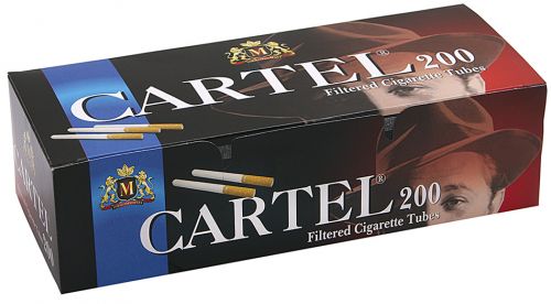 Гильзы сигаретные Cartel Long Filter 20 mm 200 шт
