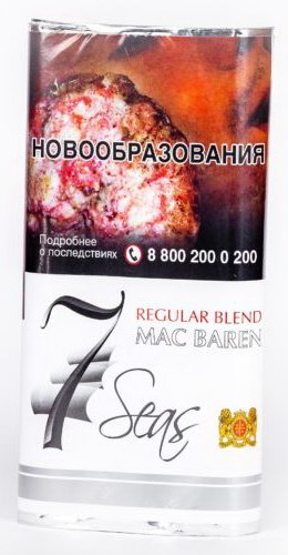 Табак трубочный Mac Baren 7 Seas Regular Blend 40гр
