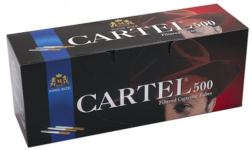 Гильзы сигаретные Cartel 500 шт