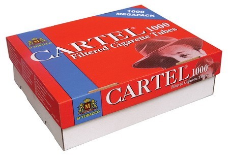 Гильзы сигаретные Cartel 1000 шт