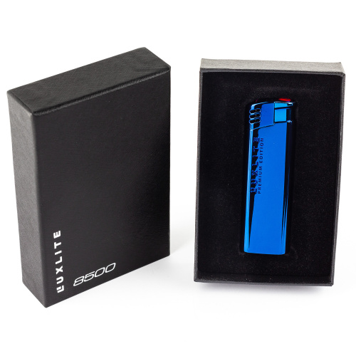 Зажигалки Металлическая пьезо 8500L Metal Blue