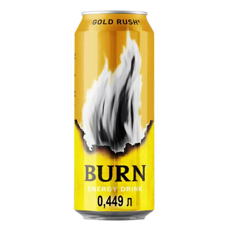 Нап. энерг. Burn Голд Раш ж/б 0,45 л